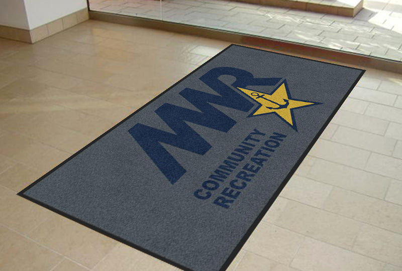 MWR Com Rec §-3 X 7 Rubber Backed Carpeted HD-The Personalized Doormats Company