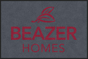 Beazer 2 X 3 Rubber Backed Carpeted HD - The Personalized Doormats Company