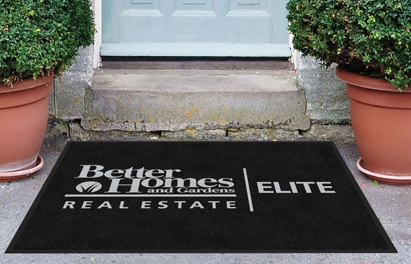 Better Homes and Gardens Real Estate Eli 3 X 4 Rubber Backed Carpeted HD - The Personalized Doormats Company