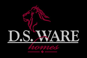 D.S. Ware Homes 2 X 3 Waterhog Impressions - The Personalized Doormats Company