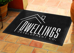 2 X 3 - CREATE -109535 2 x 3 Rubber Backed Carpeted HD - The Personalized Doormats Company