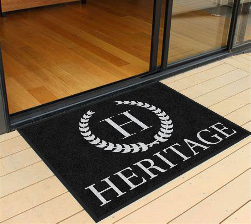 Heritage front door mat