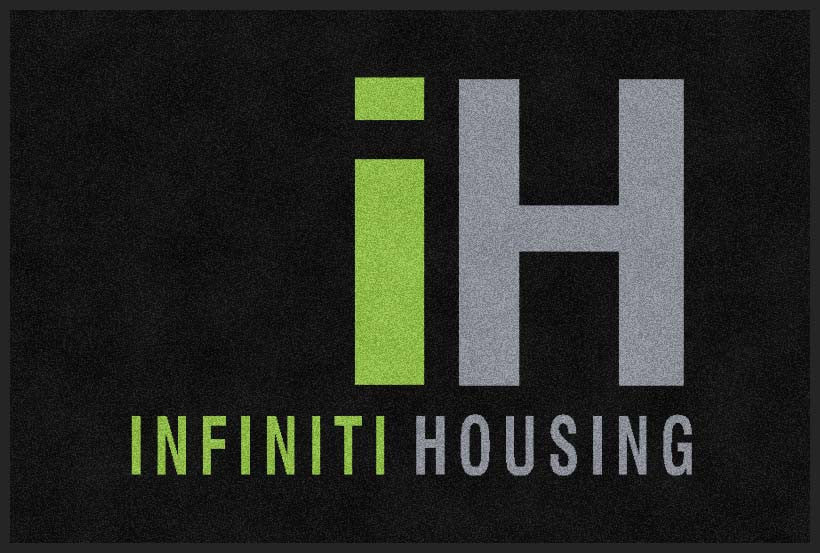 INIFINITI HOMES 2 X 3 Rubber Backed Carpeted HD - The Personalized Doormats Company