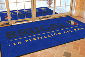 Brugal Rug 4 X 8 Rubber Backed Carpeted HD - The Personalized Doormats Company