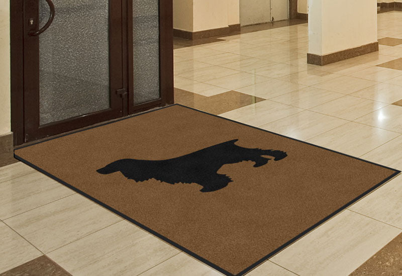 Cocker Spaniel 4 X 6 Rubber Backed Carpeted HD - The Personalized Doormats Company