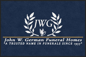 John W German Funeral Home Door Mats