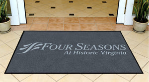 Four Seasons 3 X 5 Rubber Backed Carpeted HD - The Personalized Doormats Company
