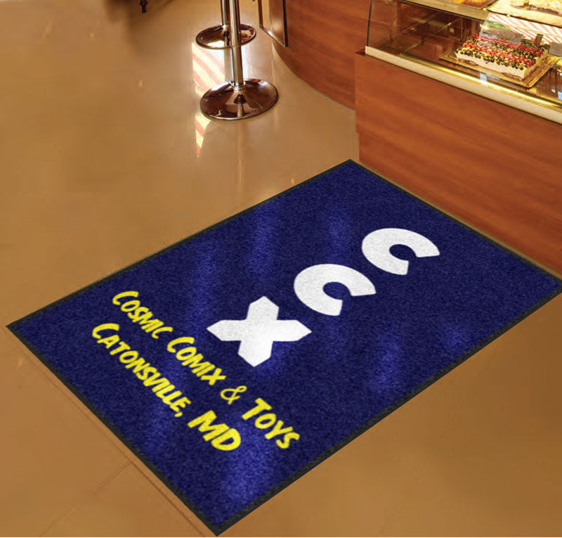 CCX Carpet 3 x 5 Rubber Backed Carpeted - The Personalized Doormats Company