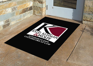 Kalis & Kleiman 3 X 5 Rubber Scraper - The Personalized Doormats Company