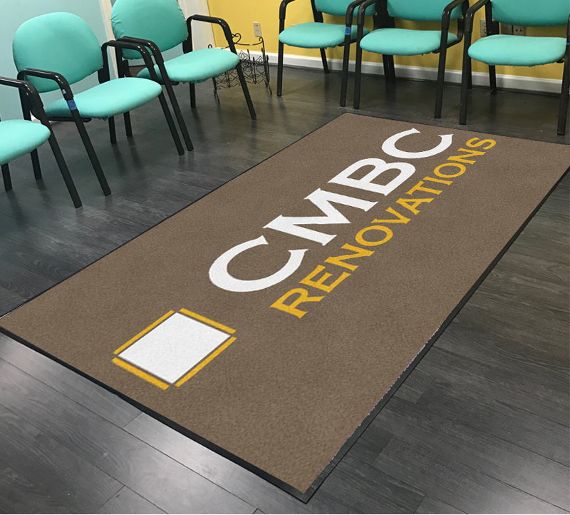 CMBC 2 5 x 8 Rubber Backed Carpeted - The Personalized Doormats Company