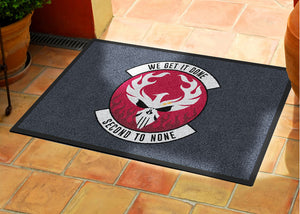 2d Audiovisual Squadron Phoenix 2 X 3 Rubber Backed Carpeted HD - The Personalized Doormats Company