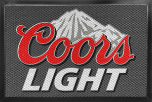 Coors Light 4 X 6 Luxury Berber Inlay - The Personalized Doormats Company