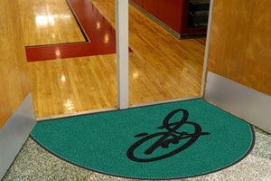 int § 4 X 6 Rubber Backed Carpeted HD Custom Shape - The Personalized Doormats Company