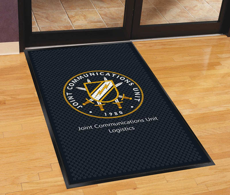 JCU Indoor Mat 3 X 5 Rubber Scraper - The Personalized Doormats Company