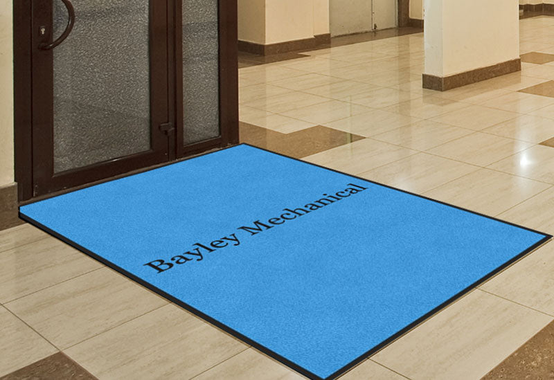 Bayley Mechanical 4 X 6 Rubber Backed Carpeted HD - The Personalized Doormats Company