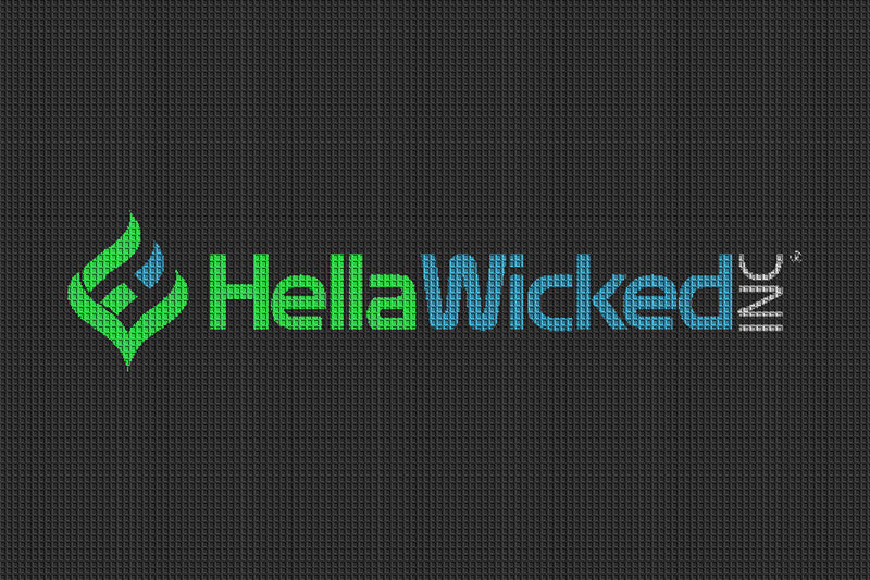 HellaWicked Inc. 2 X 3 Waterhog Impressions - The Personalized Doormats Company