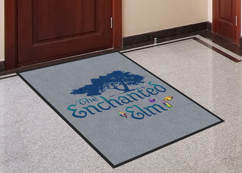 Enchanted 3 x 4 Rubber Backed Carpeted HD - The Personalized Doormats Company