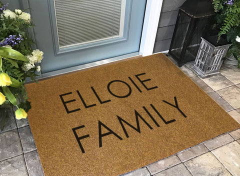 Elloie Family 30" X 48" New Font §