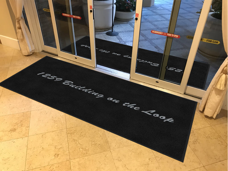 1259 Building § 4 x 8 Rubber Backed Carpeted HD - The Personalized Doormats Company