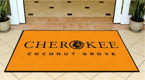 Cherokee 3 X 5 Rubber Backed Carpeted - The Personalized Doormats Company