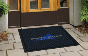 Comfort Systems of Virginia, Inc. Outdoo 2.5 X 3 Rubber Scraper - The Personalized Doormats Company
