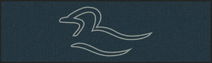 Custom sized duck 3 X 10 Waterhog Inlay - The Personalized Doormats Company