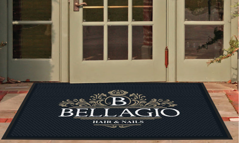 Bellagio 4 x 6 Rubber Scraper - The Personalized Doormats Company