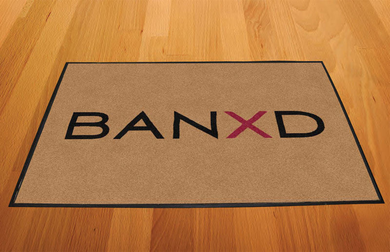 Banxd 2 X 3 Rubber Backed Carpeted HD - The Personalized Doormats Company