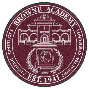 Browne Academy Rug Burgundy