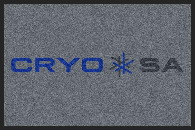 Cryo SA 2 X 3 Rubber Backed Carpeted HD - The Personalized Doormats Company