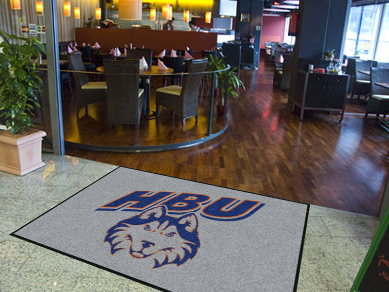 HBUO Lobby Rug 5 X 7 Rubber Backed Carpeted HD - The Personalized Doormats Company
