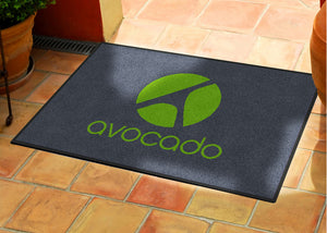 Avocado 2 X 3 Rubber Backed Carpeted HD - The Personalized Doormats Company