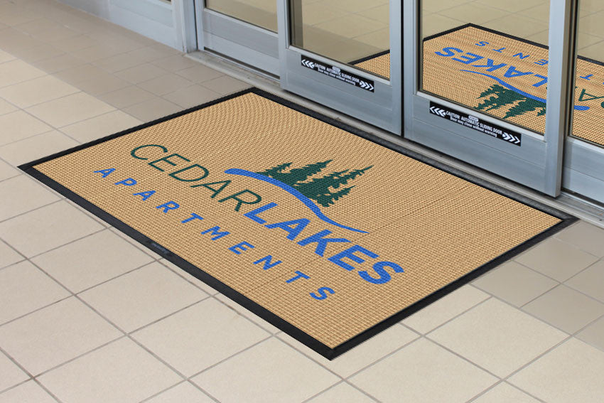 Cedar Lakes 4 x 6 Waterhog Inlay - The Personalized Doormats Company