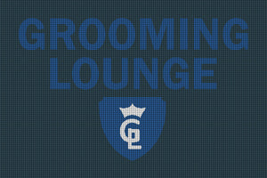 grooming lounge 2 X 3 Waterhog Inlay - The Personalized Doormats Company