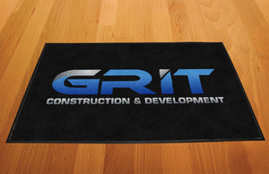 GRIT 2 X 3 Rubber Backed Carpeted HD - The Personalized Doormats Company