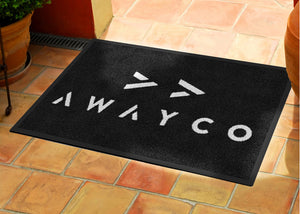 Awayco 2 x 3 Rubber Backed Carpeted - The Personalized Doormats Company