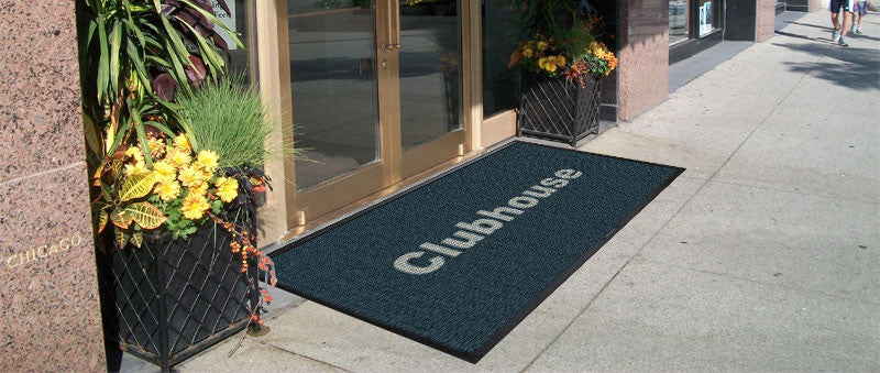 Clubhouse 4 x 8 Waterhog Inlay - The Personalized Doormats Company
