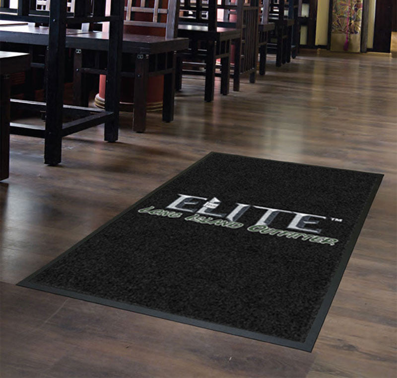 ELITE LONG ISLAND OUTFITTER 4 X 6 Rubber Backed Carpeted HD - The Personalized Doormats Company