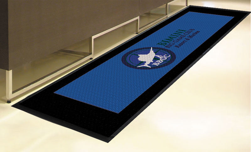 BBGC Logo 3 X 10 Rubber Scraper - The Personalized Doormats Company
