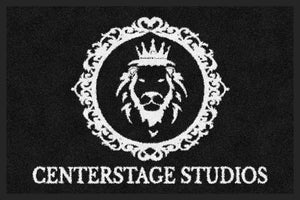 Centerstage Studios § 2 X 3 Rubber Backed Carpeted - The Personalized Doormats Company