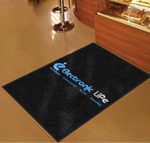 Electronic Life 3 X 5 Rubber Backed Carpeted HD - The Personalized Doormats Company