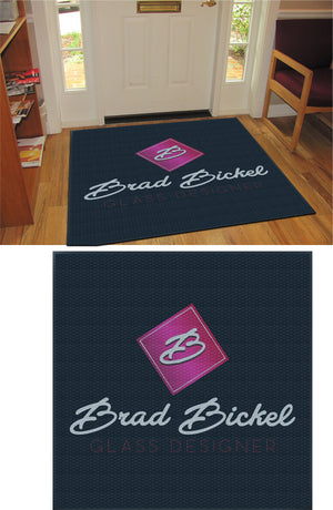 bb 4 X 4 Floor Impression - The Personalized Doormats Company