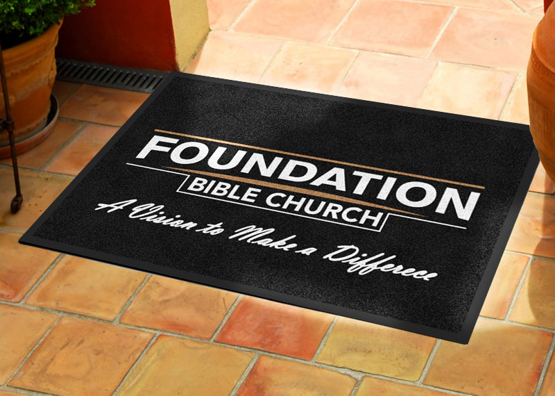 FBC 2 X 3 Rubber Backed Carpeted HD - The Personalized Doormats Company