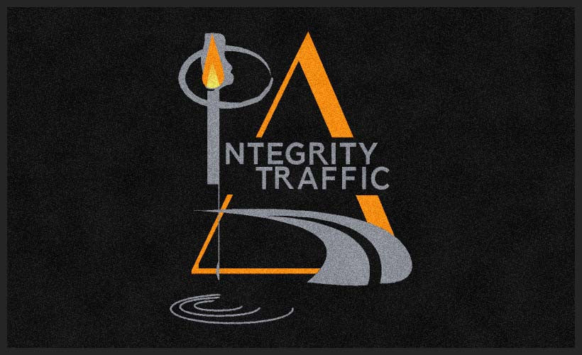 Integrity Traffic, LLC 3 X 5 Rubber Backed Carpeted HD - The Personalized Doormats Company
