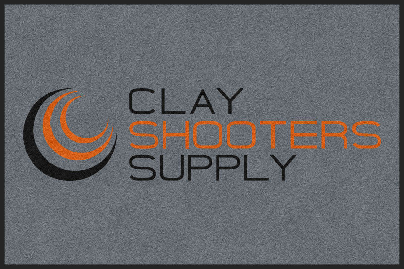 Clay Shooters Supply 4 X 6 Rubber Backed Carpeted HD - The Personalized Doormats Company