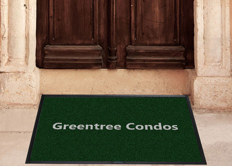 GreenTree Condos 2 X 3 Waterhog Impressions - The Personalized Doormats Company