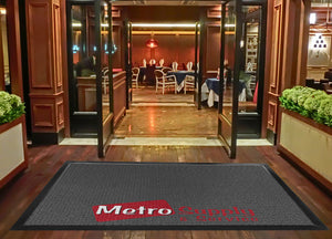 Metro Supply §-8 X 10 Luxury Berber Inlay-The Personalized Doormats Company