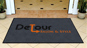 Detour 3 X 5 Rubber Backed Carpeted HD - The Personalized Doormats Company