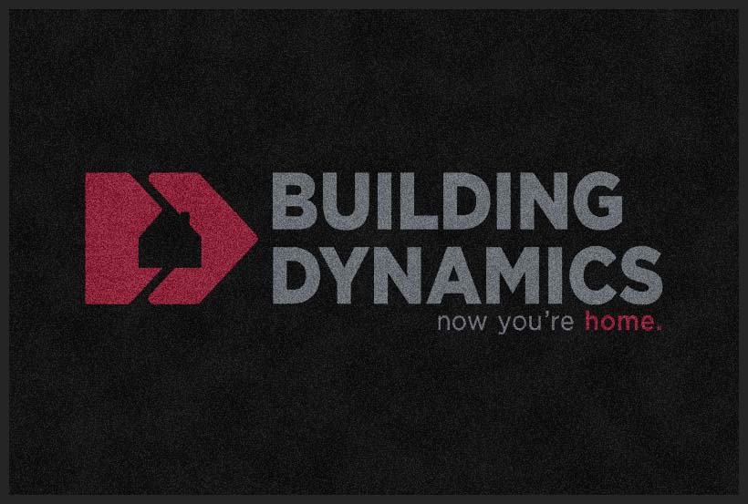 Building Dynamics Inc. 4 x 6 Rubber Backed Carpeted HD - The Personalized Doormats Company