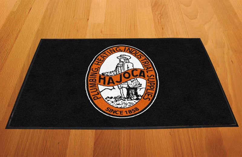 hajoca 2 X 3 Rubber Backed Carpeted HD - The Personalized Doormats Company